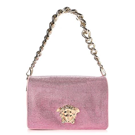 versace crystal embellished evening bag|versace handbags.